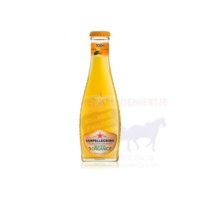 Agua sabor naranja 1L