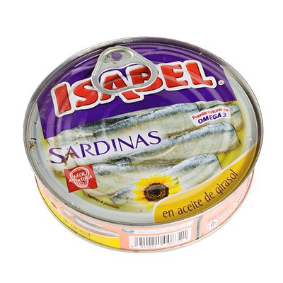 Sardinas con Aceite de Girasol