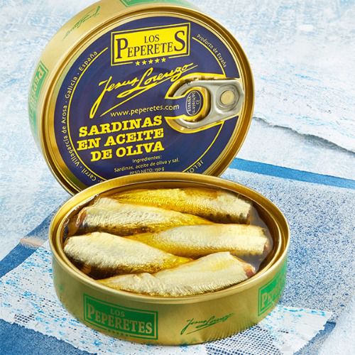 Sardinas con Aceite de Oliva