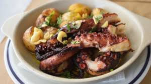 Pulpo al ajillo
