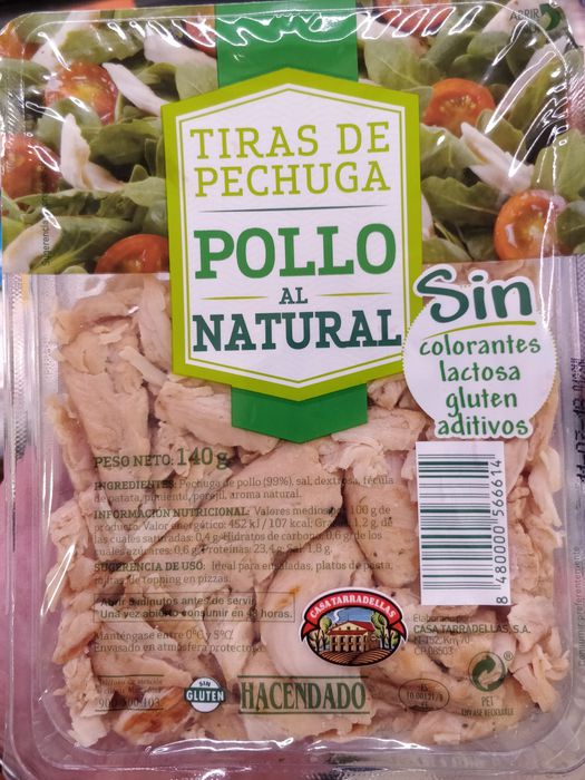 Pollo al natural